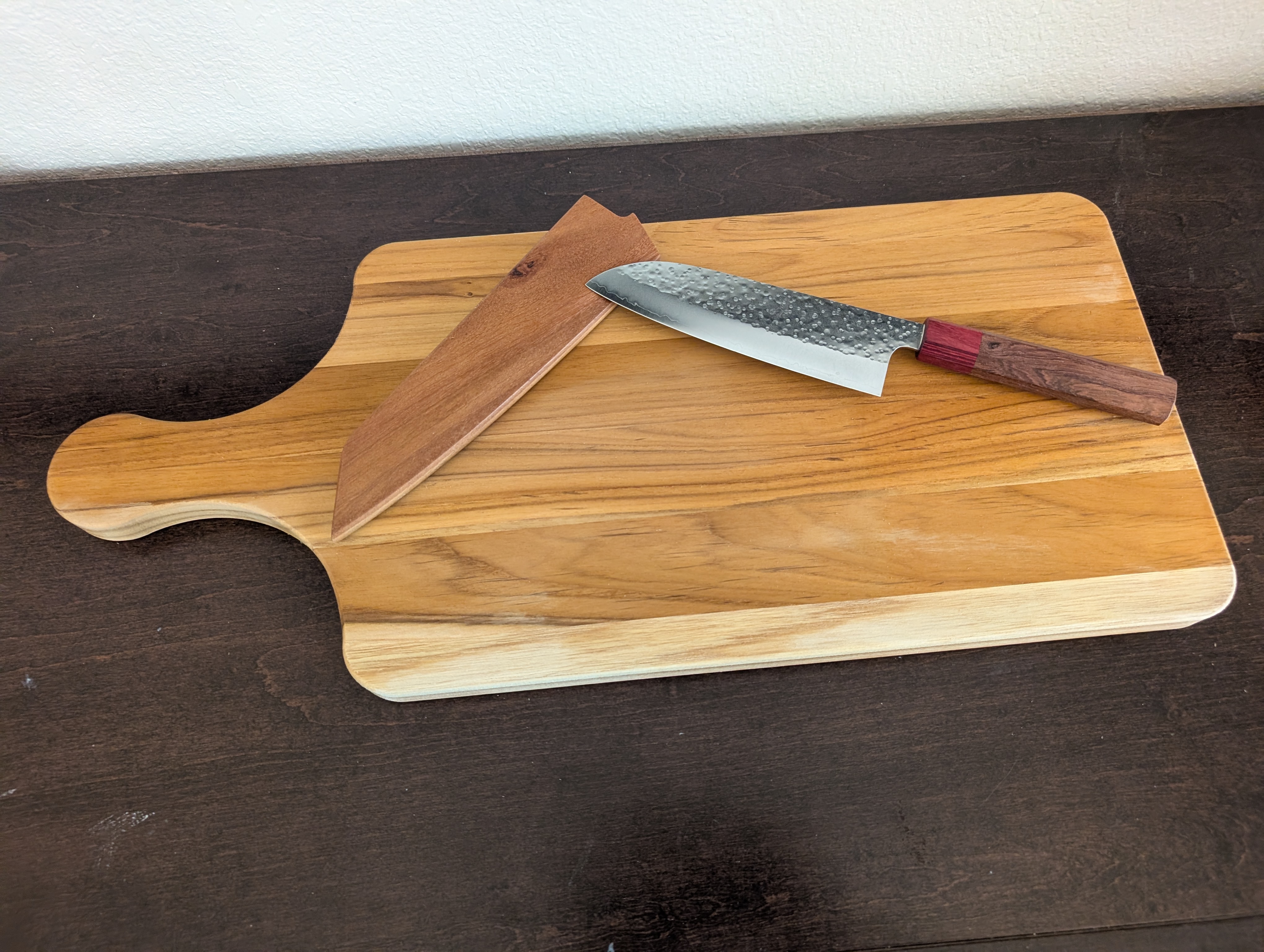 Custom CNC routed serving board - representative of a typical project